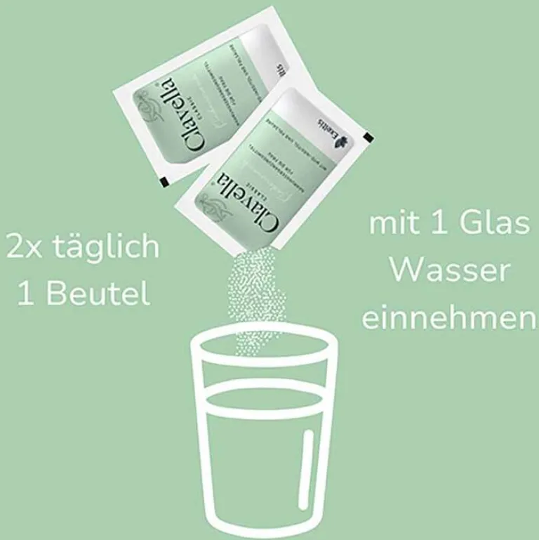 Clavella Vitamin B9 (Folsäure)|Schwangerschaft-Classic Pulver Beutel a 2 g, 30X2 g