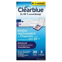 Fertilitätsmonitor Teststäbchen 30 + 3, 33 St^Clearblue Best