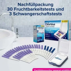 Fertilitätsmonitor Teststäbchen 30 + 3, 33 St^Clearblue Best