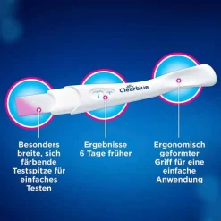 Clearblue Schwangerschaftstests-Schwangerschaftstest frühe Erkennung, 5 St