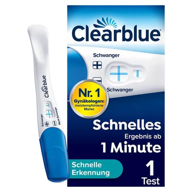 Clearblue Schwangerschaftstest Schnelle Erkennung, 1 St- Schwangerschaftstests