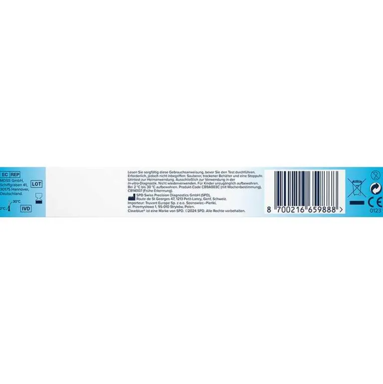 Schwangerschaftstest Kombipack Urin, 2 St^Clearblue