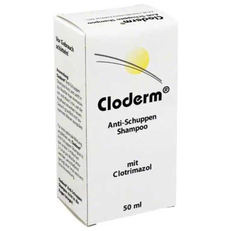 Cloderm Haarausfall & Schuppen-Anti Schuppen Shampoo, 50 ml