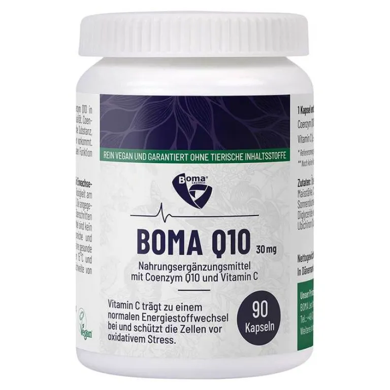 Boma Lecithin Coenzym Q10-CO Enzym Q10 Kapseln, 90 St