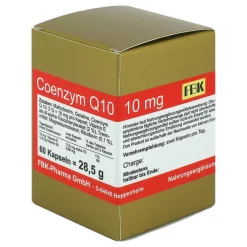 Coenzym Q10 10 mg Kapseln, 60 St^FBK Pharma Hot