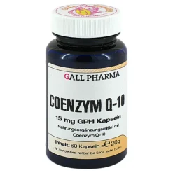 Coenzym Q10 GPH 15 mg Kapseln, 60 St^Hecht Pharma Discount