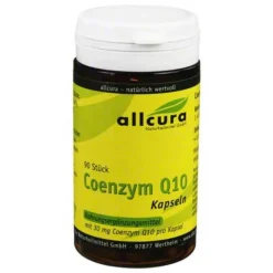 Allcura Coenzym Q10-Coenzym Q10 Kapseln a 30 mg, 90 St