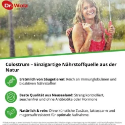 Dr. Wolz Colostrum Immun Kaps, 125 St- Immunsystem|Colostrum