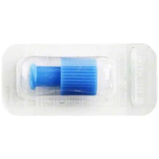 B. Braun Zubehör-Combi Stopper Verschlusskonen blau, 1 St