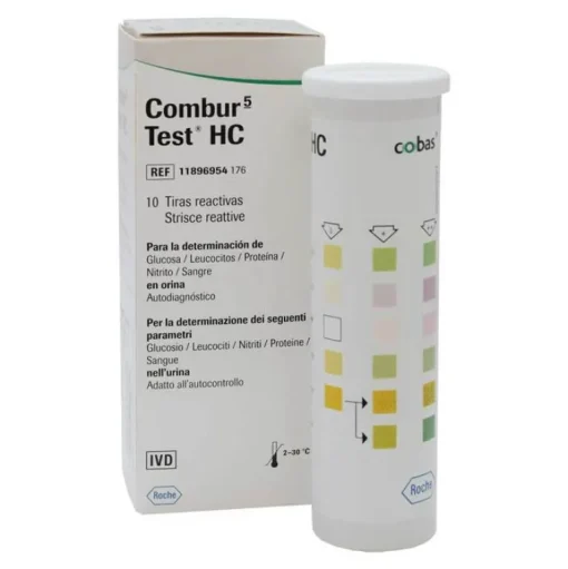 5 Test HC Teststreifen, 10 St^Combur Outlet