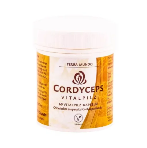Terra Mundo Cordyceps-Cordyceps Vitalpilz Kapseln, 60 St