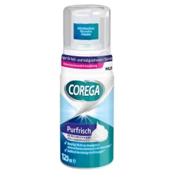 Corega Purfrisch Reinigungsschaum, 125 ml- Für Zahnprothesen