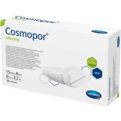 ® silicone Wundverband 8x15 cm, 10 St^Cosmopor Online