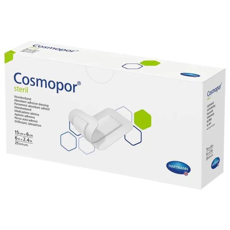 Cosmopor ® steril 6x15 cm, 25 St- Sterilpflaster