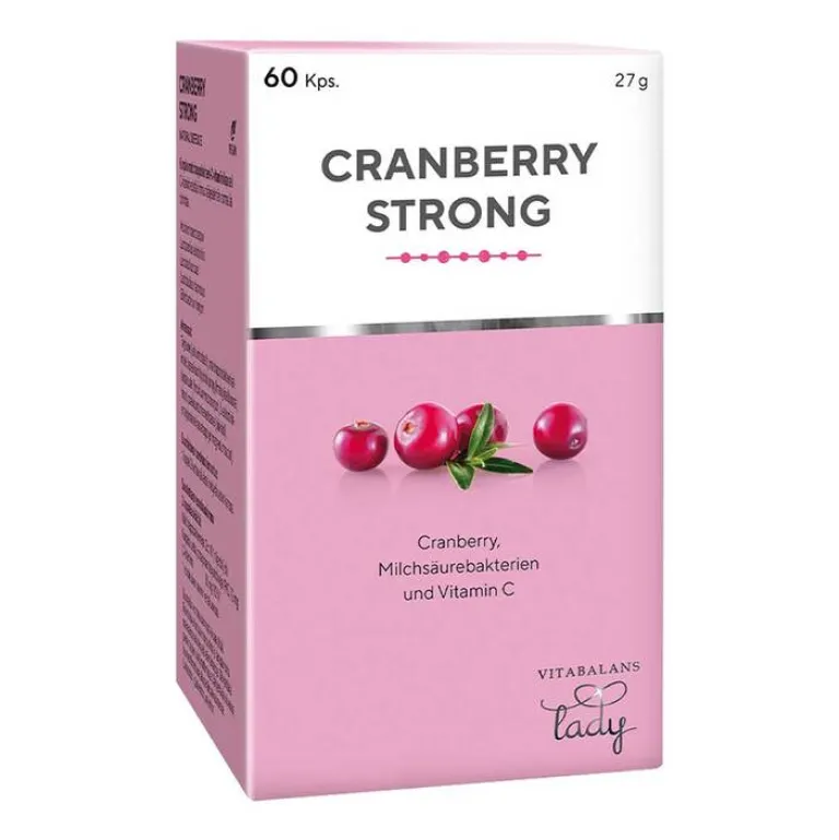 Cranberry-Cranberry Strong laktosefrei glutenfrei zuckerfrei Kapseln , 60 St