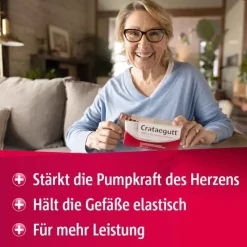 Crataegutt Stärkungsmittel-® 450 mg Herz-Kreislauf-Tabletten, 2x200 St