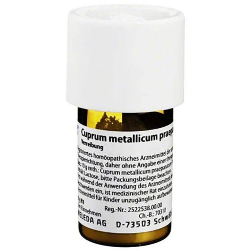 Weleda Herz, Kreislauf & Venen-Cuprum metallicum praeparatum D 12 Trituration, 20 g