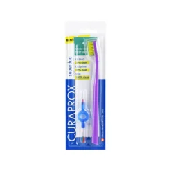 Curaprox Zwischenraumreinigung|Zahnbürsten-superduo CS5460 1 Zahnbürste + 3 Cps, 1 P