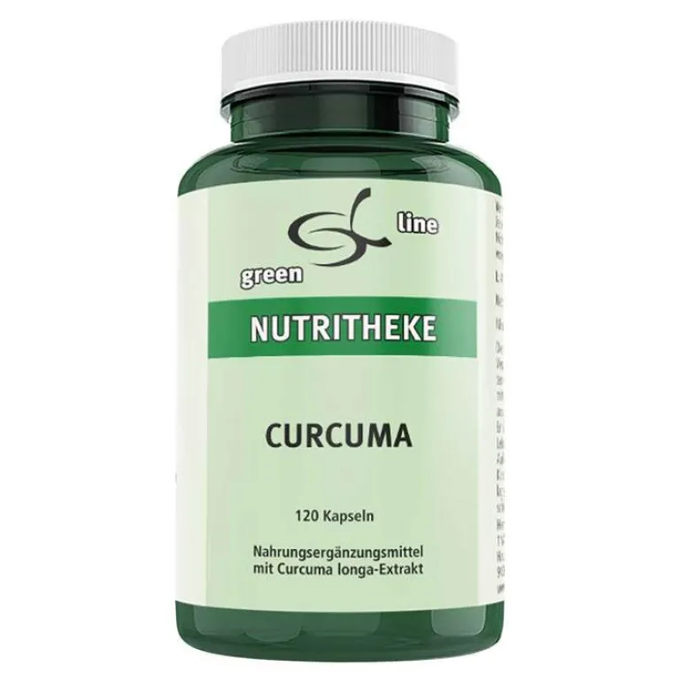 Green line Nutritheke Curcuma Kapseln, 120 St- Kurkuma Kapseln