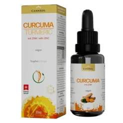 Curcuma Mit Zink Tropfen, 30 ml^CannSol Clearance
