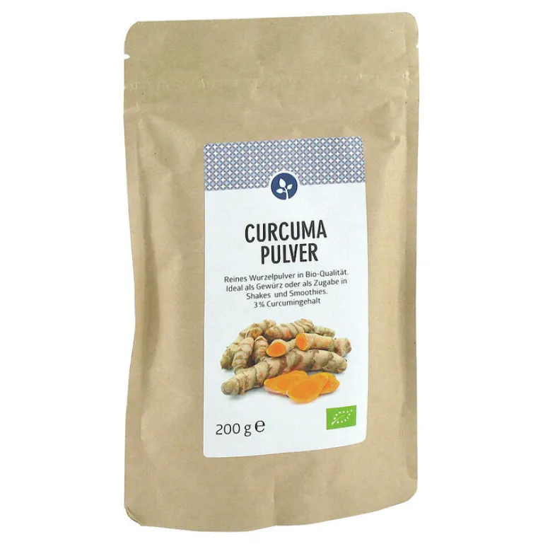 Aleavedis Curcuma Pulver Bio 200g, 200 g- Spezialitäten