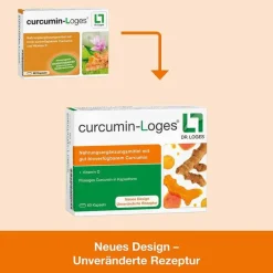 Curcumin-loges Kapseln, 60 St^Dr. Loges Clearance
