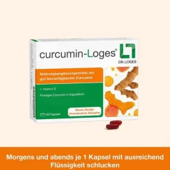 Curcumin-loges Kapseln, 60 St^Dr. Loges Clearance