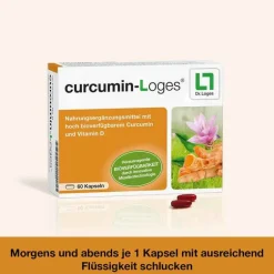 Curcumin-loges Kapseln, 60 St^Dr. Loges Clearance