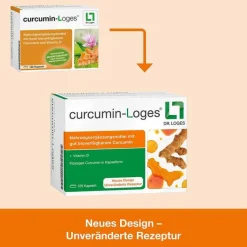 Curcumin-loges Kapseln, 120 St^Dr. Loges New
