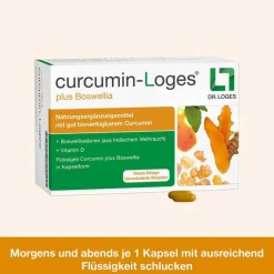 Curcumin-Loges plus Boswellia Kapseln, 120 St^Dr. Loges Online