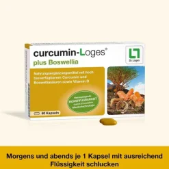Curcumin-Loges plus Boswellia Kapseln, 120 St^Dr. Loges Online