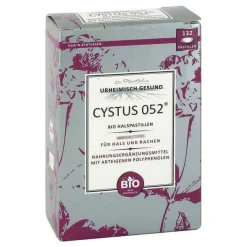 Cystus 052 Husten & Halsbonbons|Bonbons & Pastillen-® Bio Halspastillen, 132 St