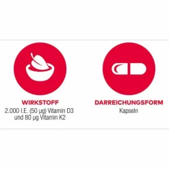 D3 + K2 Vit AL 4000 I.E. / 80 µg Kapseln, 90 St^Aliud Pharma Best