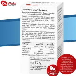 Darmflora plus Pulver, 70 g^Dr. Wolz Discount