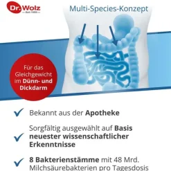 Dr. Wolz Darmflora plus select Kapseln, 20 St- Bakterienkulturen