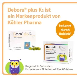 Köhler Debora plus K2 Kapseln, 60 St- Vitamin K
