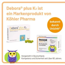 Köhler Vitamin K-Debora plus K2 Kapseln, 20 St
