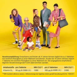 Dekristolvit D3 2.000 I.E. Tabletten, 90 St- Vitamin D (Colecalciferol)