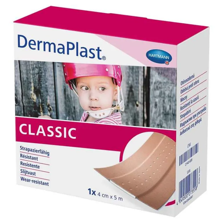 Dermaplast Wundpflaster-Classic Pflaster 4 cm x 5 m, 1 St