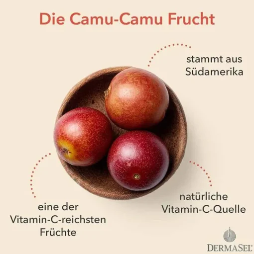 Dermasel Maske Meeresenergie Vitamin C, 12 ml- Gesichtsmasken Für Ein Gepflegtes Hautbild
