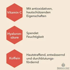 Dermasel Maske Meeresenergie Vitamin C, 12 ml- Gesichtsmasken Für Ein Gepflegtes Hautbild