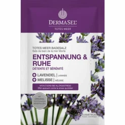Totes Meer Badesalz Entspannung & Ruhe, 80 g^Dermasel Discount