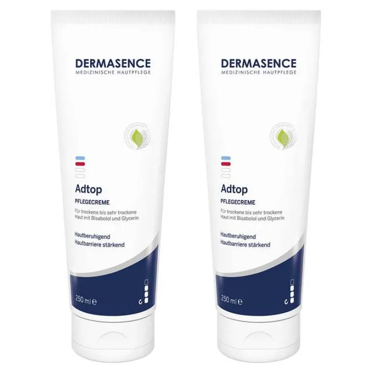 Dermasence Trockene & Sensible Haut-Adtop Creme, 2x250 ml