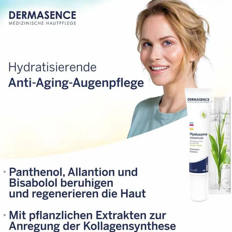 Hyalusome Augenpflege, 15 ml^Dermasence Discount
