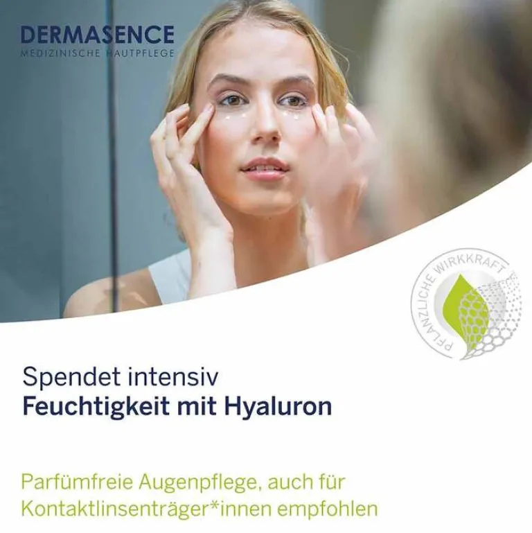 Hyalusome Augenpflege, 15 ml^Dermasence Discount