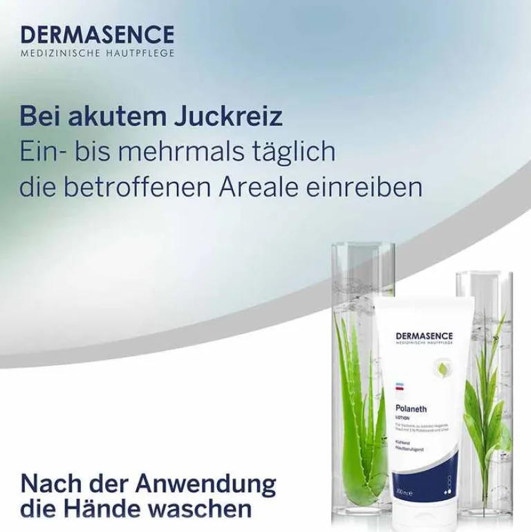 Dermasence Polaneth Lotion, 200 ml- Trockene & Sensible Haut