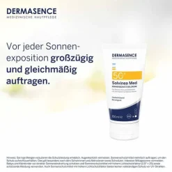 Dermasence Solvinea Med LSF 50 + Creme, 150 ml- Vorbeugung Aktinischer Keratosen|Lsf 50+