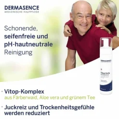 Dermasence Vitop forte Reinigungsschaum, 200 ml- Reinigung