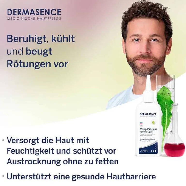 Dermasence Kopfhautpflege-Vitop Psoricur Kopfhaut-Liquid, 75 ml
