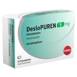 DesloPUREN 5 mg Filmtabletten, 20 St^Puren Pharma Best